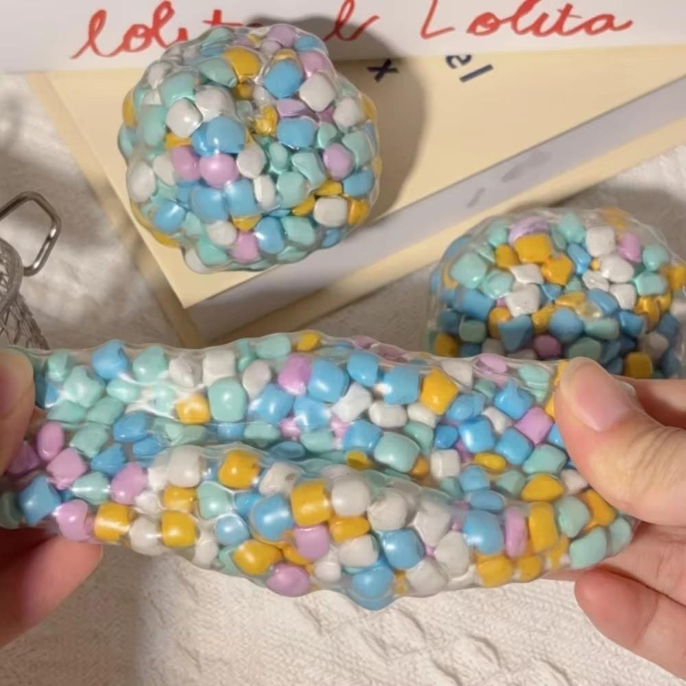 Улучшение концентрации Дофаминовые сенсорные игрушки Медленно восстанавливающиеся мячи ручной работы Портативный мягкий антистресс-мяч