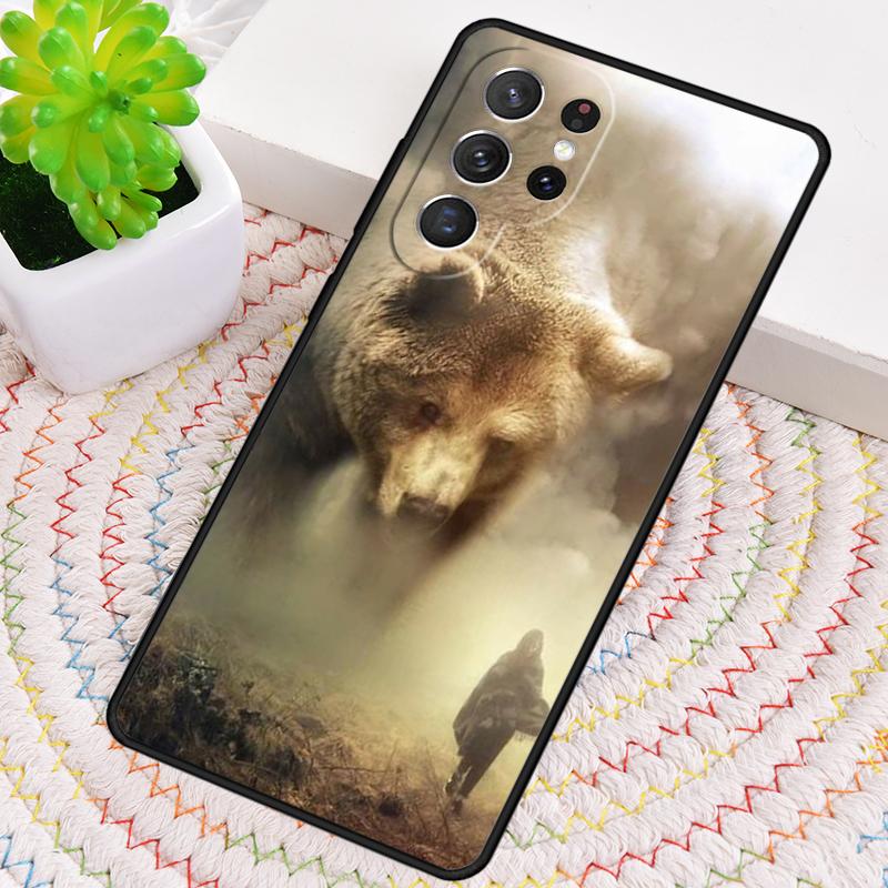 Мультяшный гризли Чехол для телефона Samsung Galaxy note 10 pro S26 Ultra S23 S24 FE S25 S21 S22 PLUS ударопрочный Чехол