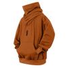Heavy Industry Original Trendy Brand Осенняя толстовка с капюшоном и воротником-ворсом Мужская свободная повседневная однотонная верхняя одежда Толстовки и свитшоты для мужчин