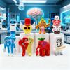 Мозговая гниль Итальянские Фигурки Мини Забавное Настольное Украшение Украсть Фигурку Мозговой гнили Игрушка Tralalero Tralala Tungtungtung Подарок на Вечеринку Сахур