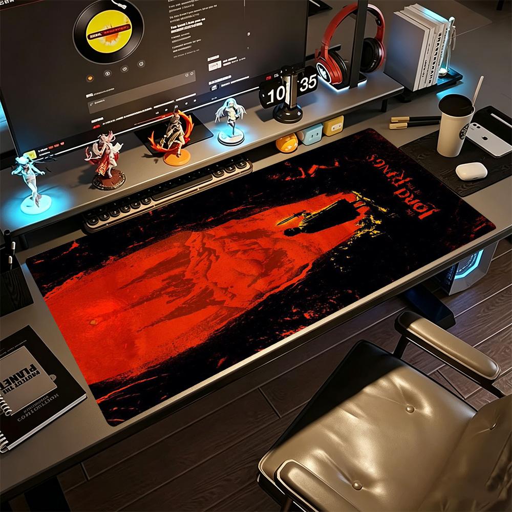 Lord Rings Large Mouse Pad Gaming Laptop Mouse Pad HD Print Desk Pad Non-Slip Rubber Bottom Suitable for Office Gaming PC Laptop