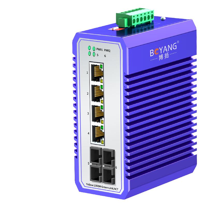 Boyang Industrial Gigabit Fiber Optic Transceivers/Converters