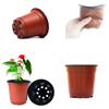 10/50/100 шт. Пластиковые держатели для рассады, цветочные горшки со сбалансированными дренажными характеристиками**