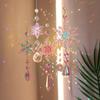 Сказочный Хрустальный Подвес Радужная Снежинка - Ловец Солнца, Украшение для Окна, Ловец Снов для Рождественской Елки.