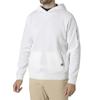 FootJoy Sweater, Honeycomb Pattern, Long Sleeve Pullover Hoodie, White, Men's, Medium, FJ-F24-M03, 32211-M