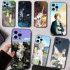 Чехол для телефона с аниме S-Sensei Natsume, силиконовый, мягкий, для iPhone 17 16 15 14 13 12 11 X XR Plus Pro Max Plus