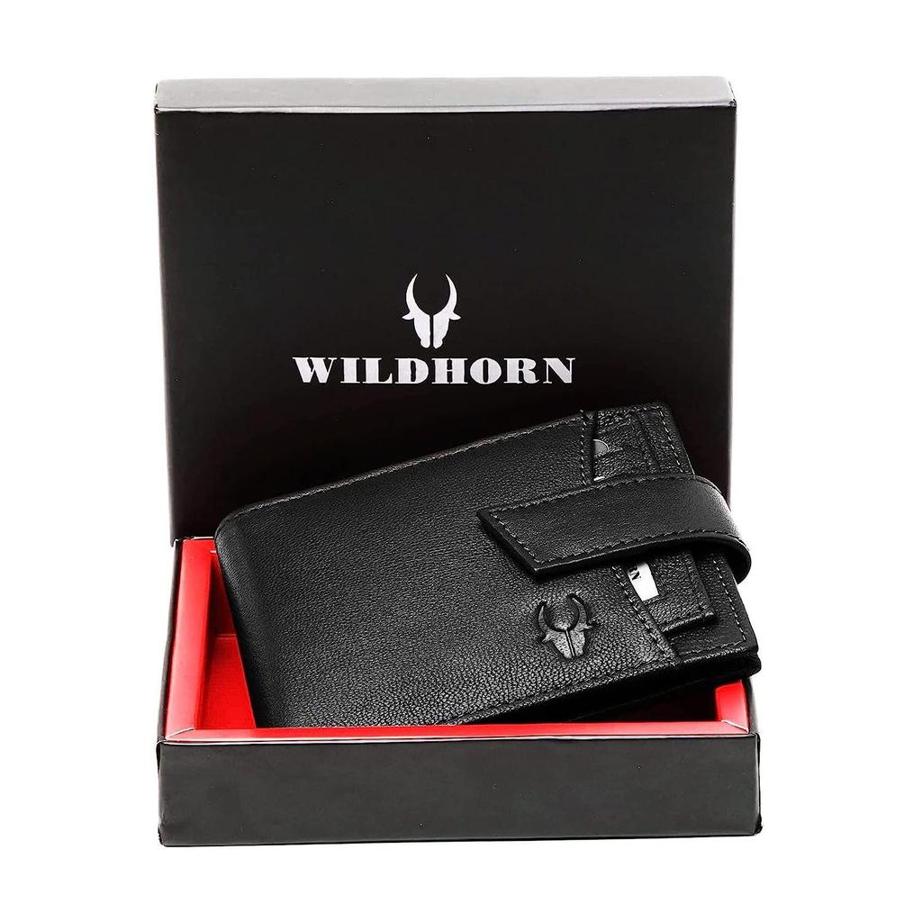 WildHorn Brown Leather Wallet for Men