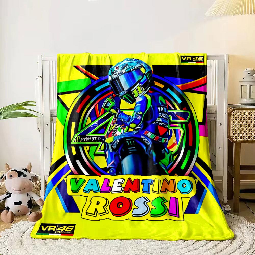 Valentino Rossi Racing Blanket for all seasons blanket lunch break throw gift