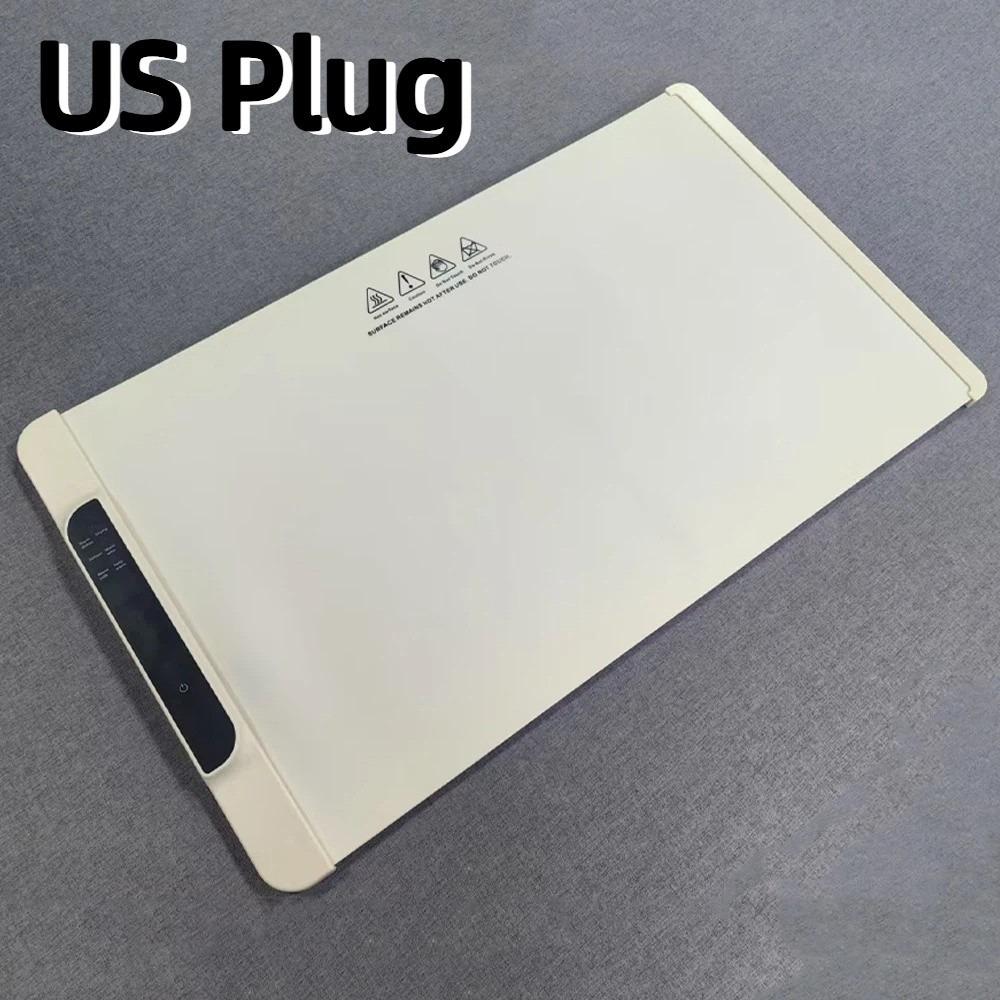 Нескользящий коврик для подогрева пищи с регулируемой температурой, электрический нагревательный поднос, бытовая столовая