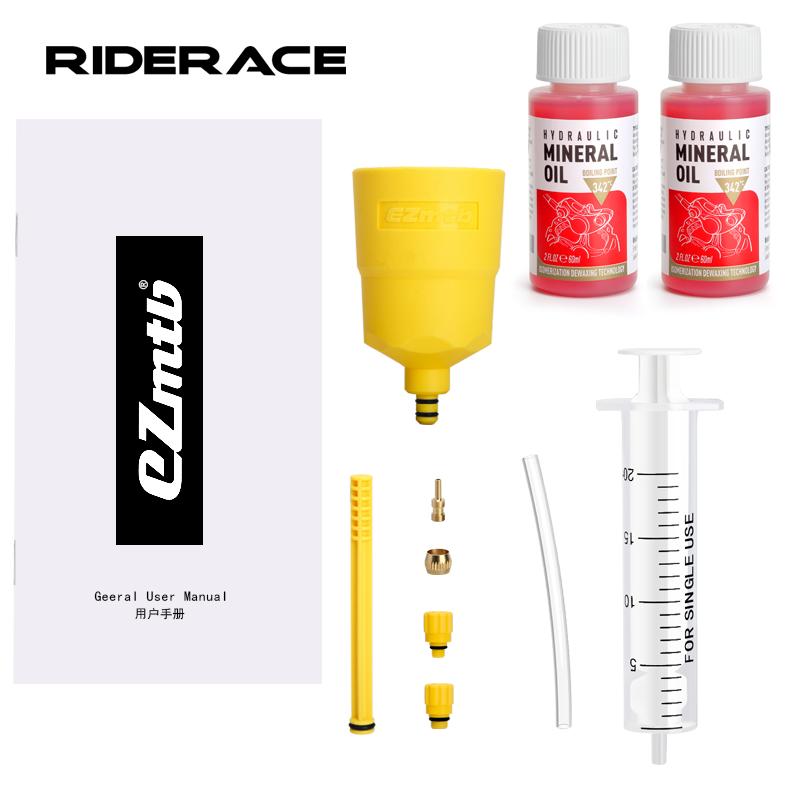 Bike Brake Mineral Oil 60ML Bicycle Brake Oil Bleed Kit Tool For Shimano Hydraulic Disc Brake Bleeding Tool Cycling Repair Tools