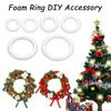 Wreath Ring Forms Floral Craft Rings Round Frame Circle Polystyrene Christmas Diy