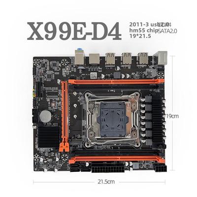 Материнская плата Eagle Jet X99E-D4: Поддерживает настольные ECC-, серверные DDR4, X99/X79 и Intel Xeon 2660V3.