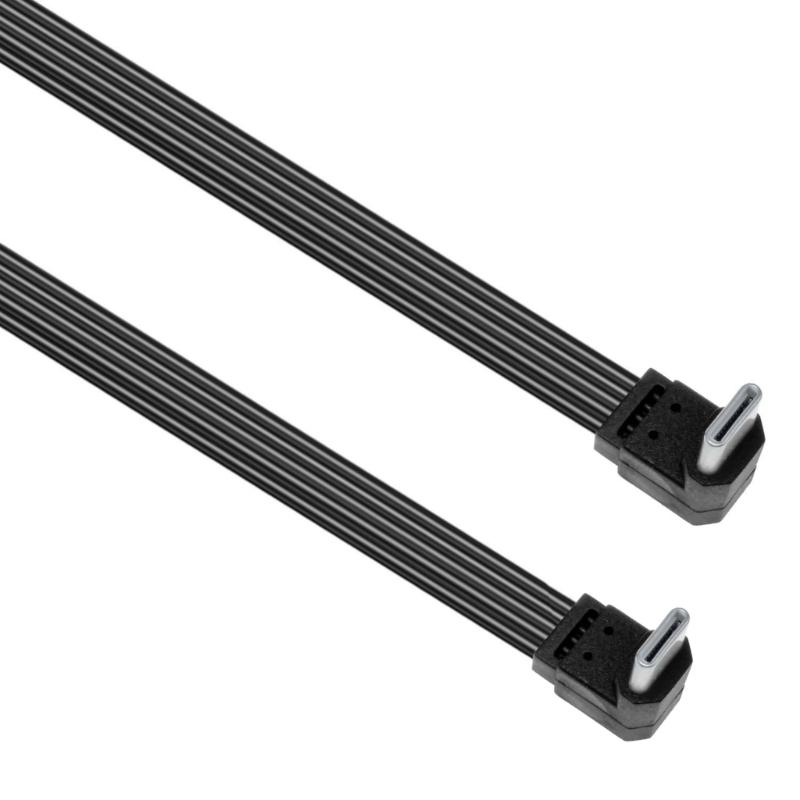 45 Вт 90-градусный изгиб USB Type-C Кабель Type-C на USB Type-C Штекер Быстрая зарядка Дата-кабель для Ноутбука ПК Телефона Ноутбука