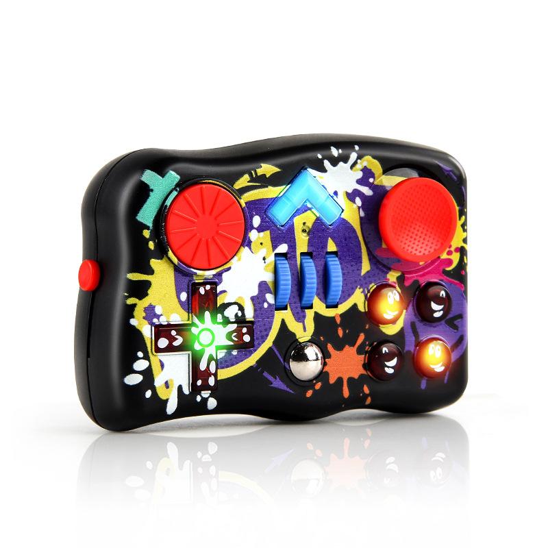 Декомпрессионная ладонь Кончик пальца Игровая ручка Ладонь Хомяк Моделирование Гонки Звук Заряд Звук Декомпрессионная игровая машина