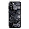 Акварельный мраморный чехол для телефона для Samsung Galaxy S26 Ultra S25 Plus S24 FE S23 S22 5G S21 S20 Черный мягкий