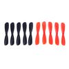 10Pcs 46Mm 4.6Cm 0.8Mm Cw Ccw Ab Props Propellers Main Blades Fit 716 615 720 Coreless Motor For Airplan Drone (5 Pair)