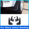 Vtear For Chery Jetour Dashing -2024 Durable Mudguards Anti-Dirt Black Plastic Wear-Resistant Exterior Accessories Parts