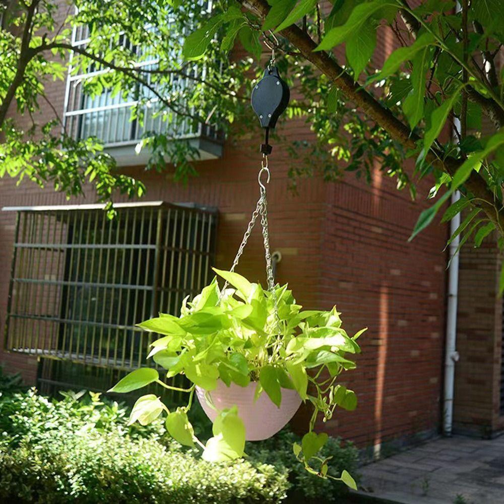 Heavy-Duty Plant Hook Pulleys Bird Cages Hanging Flower Basket Hook Hanging Plants Plant Hangers