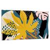 GLASS PROTECTIVE PLATE FOR STOVE 80x52 LEAF