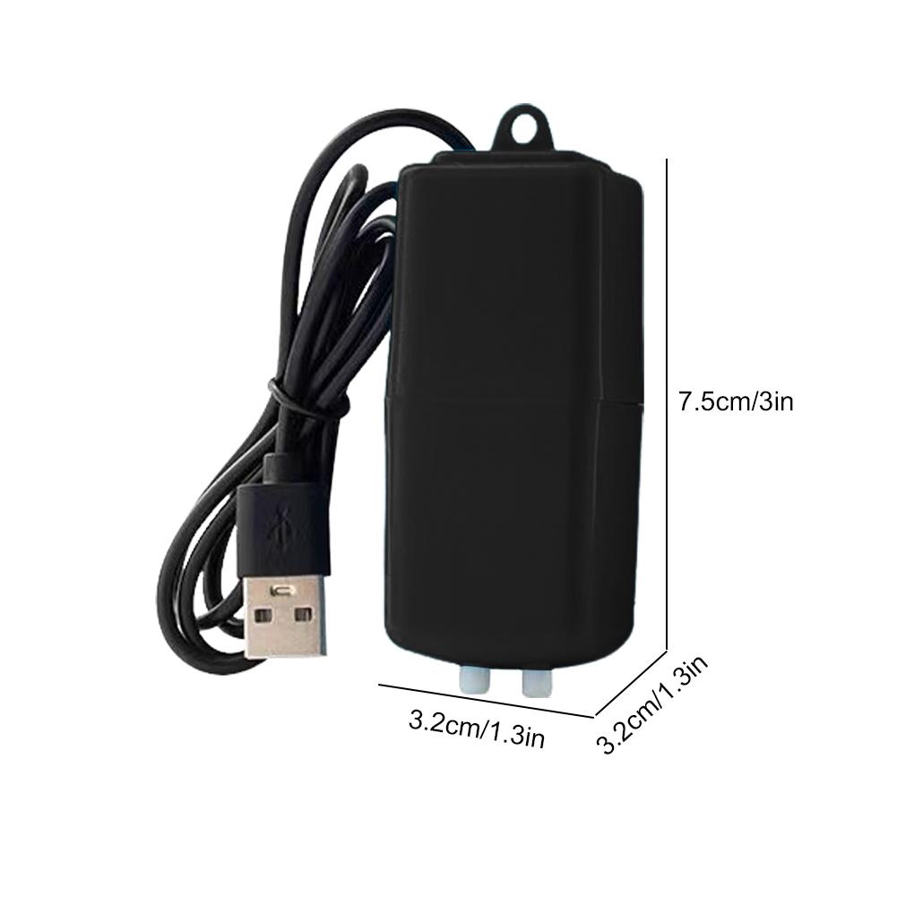 Кислородный насос для аквариума USB Портативный мини-маленький оксигенатор для аквариума Бесшумный воздушный компрессор Аэратор Портативные аксессуары для аквариума