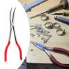 Extended Reach Pliers for Jewelry Crafting with Ergonomic Handles