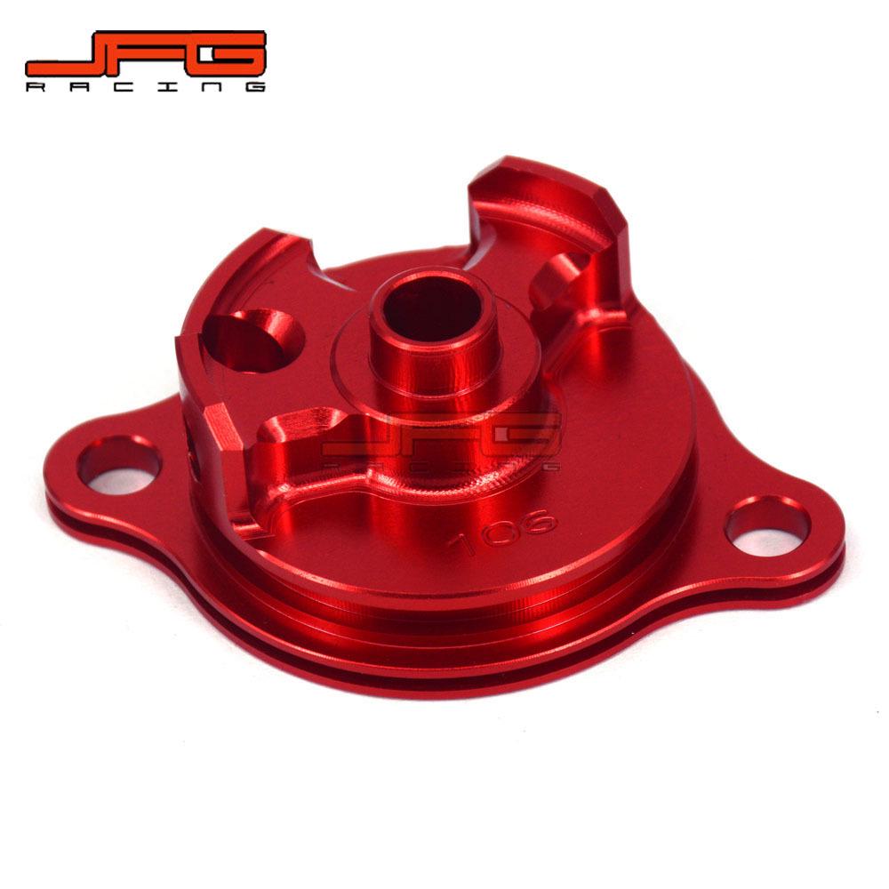 CRF250R 2010-2016 Внедорожный мотоцикл CNC Алюминиевая крышка масляного фильтра