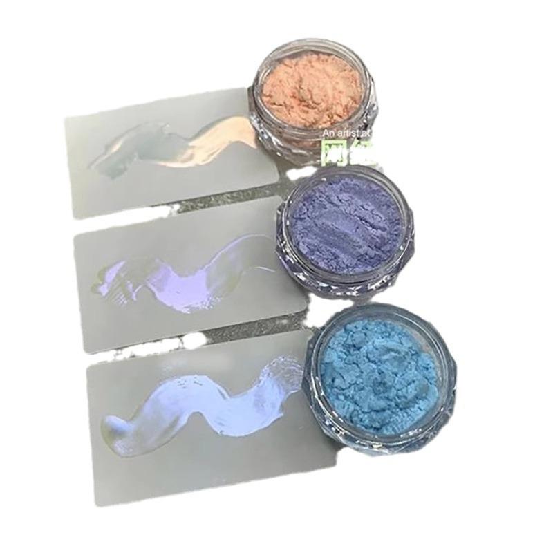 Macaron Fairy Aurora Powder: Translucent Moonlight Magic Mirror Ornaments - 2025 Nail Salon Exclusive Hot Style
