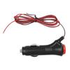 Car Cigarette Lighter Socket Plug Connector 1.5 Meter Cable 12V 24V Car Charger Power With On Off Switch Universal for Car Light