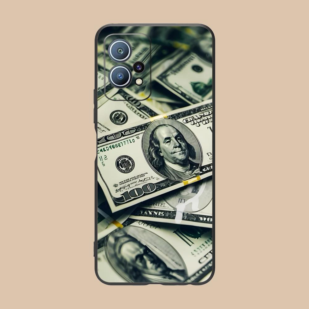 USD Dollar Matte TPU Mobile Phone Case for Huawei P60 P50 P40 P30 P20 P10 P9 P8 Pro Lite Plus Colorful Printing Cover
