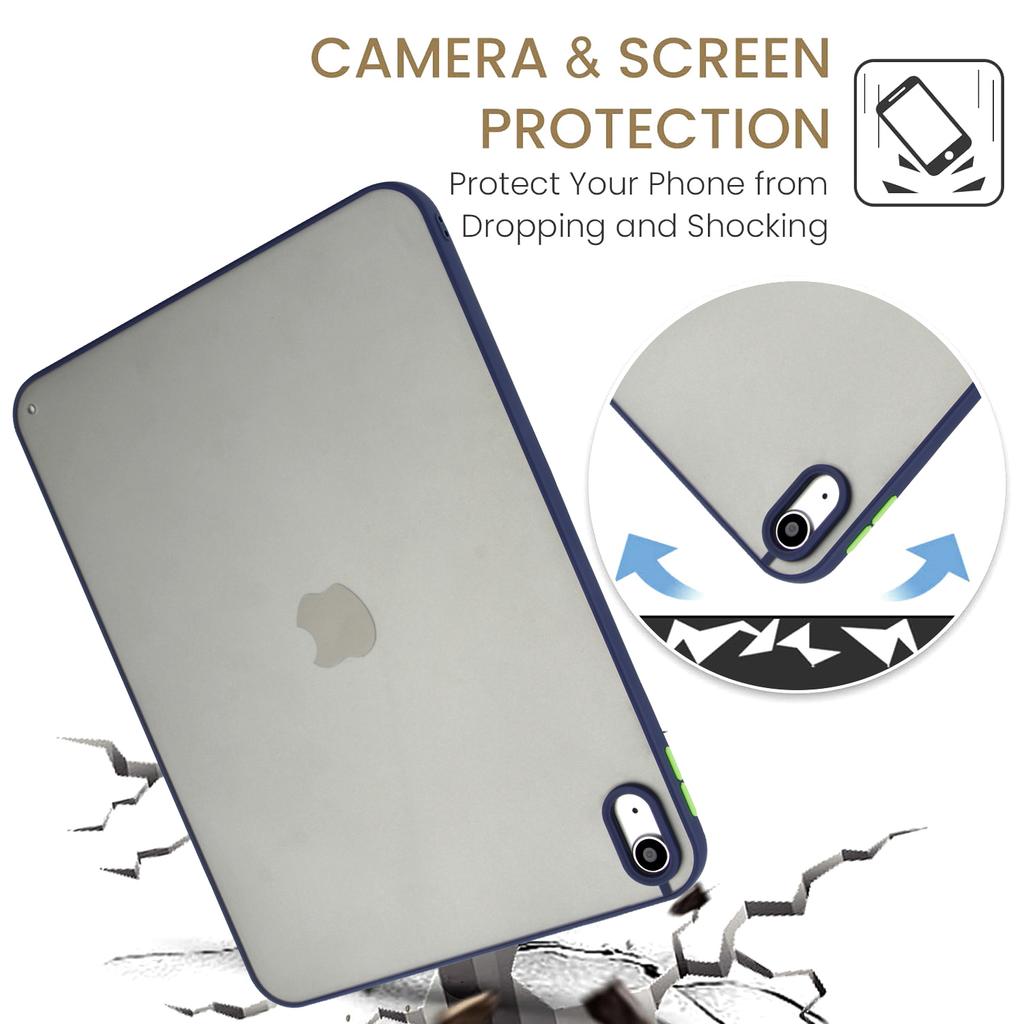 For Xiaomi Pad 7S Pro 12.5/6S Pro 12.4 Case TPU + Acrylic Clear Tablet Back Cover with Lens Frames