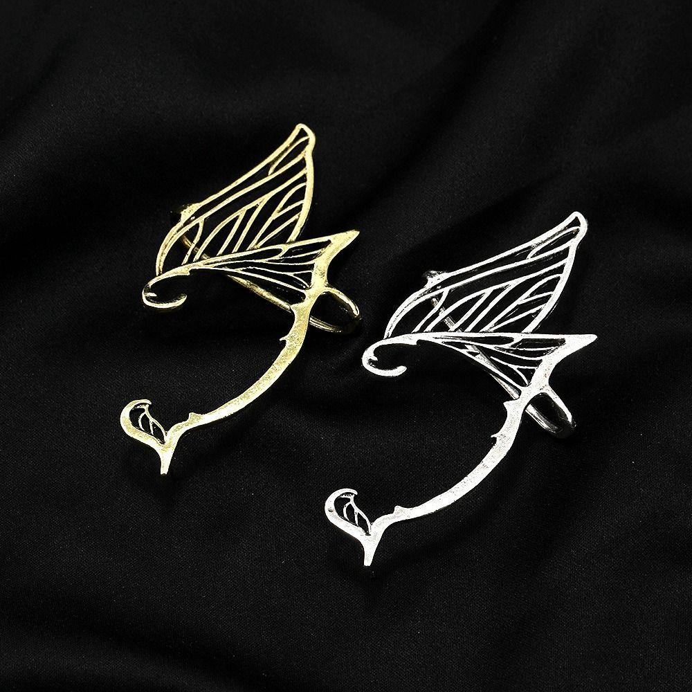 Серьги из цинкового сплава с одной стороны, корейский стиль, кафф, милый эльф, клипса для ушей, подарок для девочек