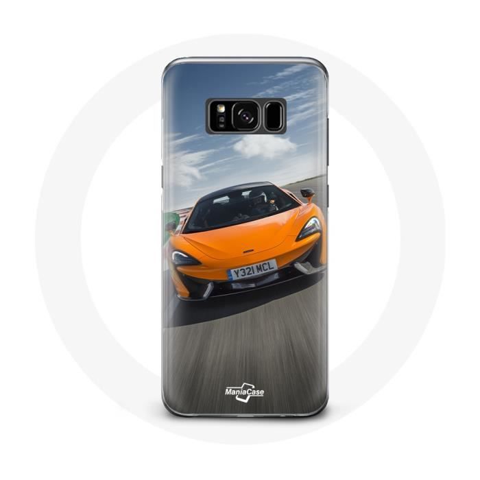 Чехол для Samsung Galaxy S8 plus Formula 1 McLaren Orange