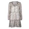 Women's Long-sleeved Leopard Print Dress