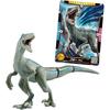 Takara Tomy Ania Мир Юрского Периода Синий Динозавр Игрушка с Карточкой для Битв для Детей от 3 Лет