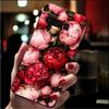 Pink Flower Tulip PeonyPhone Case For Google Pixel 10 9 Pro XL 9A 8 7 6 Pro Pixel 8A 7A 6A Pixel 8 7 6 5