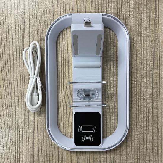 Зарядная база для игрового контроллера с RGB-подсветкой Компактный дизайн Портативная игра