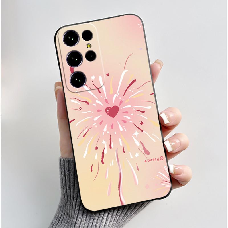 Чехол для Oukitel C61/C61 Pro/C61 GT, эстетичный, милый, с мультяшным черным котом, мягкий силикон, задняя крышка, противоударный, ТПУ, чехол для телефона