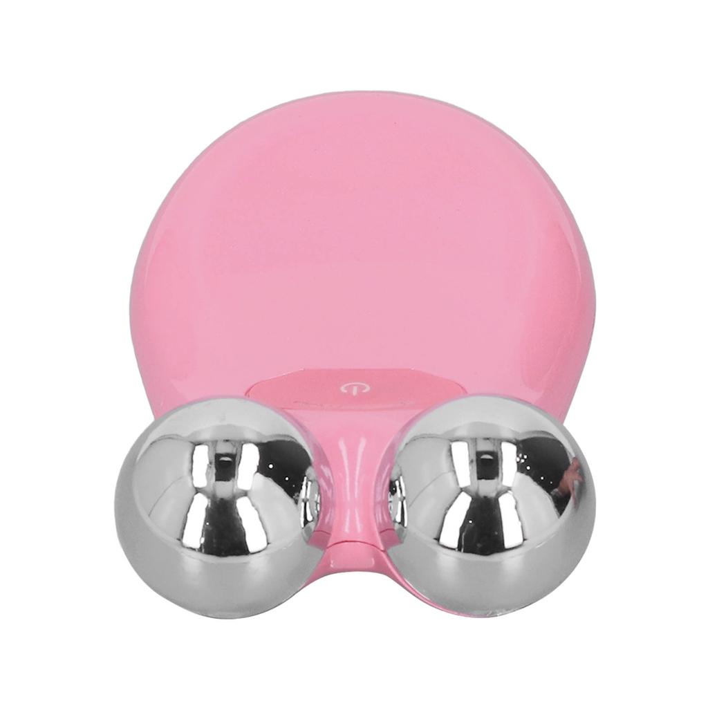 Аппарат для ухода за кожей лица Микротоковый Ручной Мини Портативный Подтягивающее кожу Массажное устройство Розовый