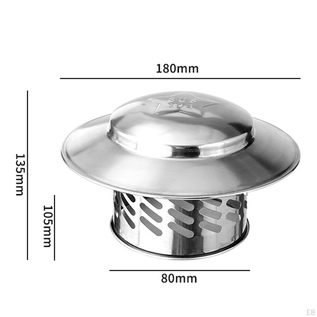 Крышка дымохода дождевой дымоход камин открытый для горшков защитный кожух трубы