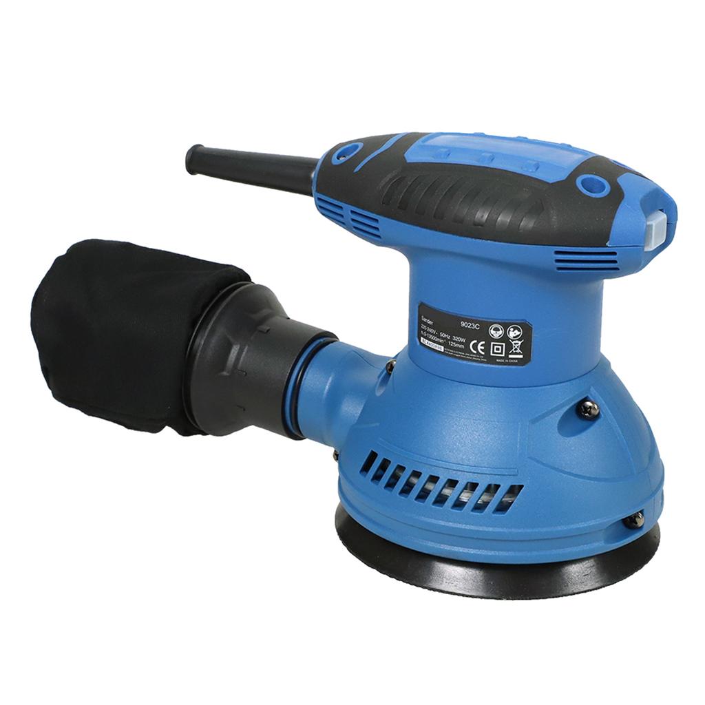 Профессиональный шлифовальный станок 320 Вт, портативный электрический шлифовально-полировальный станок со съемным пылеуловителем