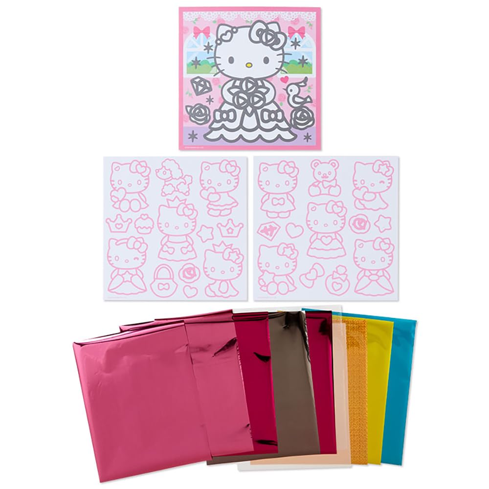 Sanrio Набор фольгированных листов Hello Kitty 549525 Наклейки