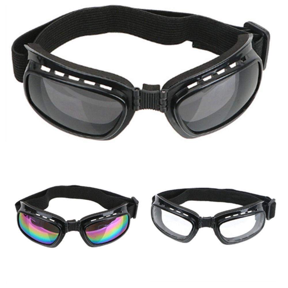 Windproof Cycling Glasses Foldable Motorcycle Glasses Sports Goggles Snowboard Goggles Motorcycle