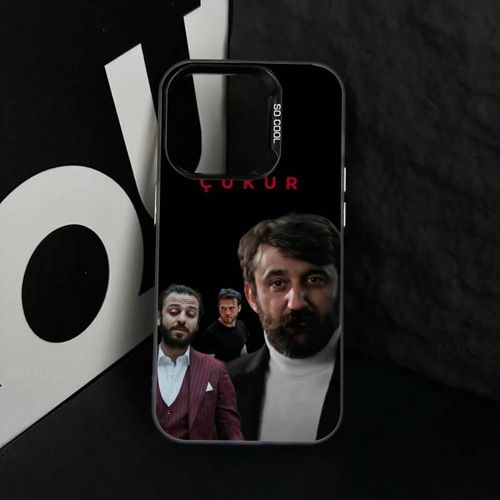 Серия C-Cukur T-The P-Pit Чехол для телефона для iPhone 17,16,15,14,13,12,11 Plus,Pro Max,XS,Красочный серебристый чехол для телефона Funda Cover