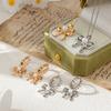 High Praise Bow Necklace Women'S Light Luxury Niche Versatile Girlfriend Collarbone Chain Color Retention