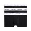 Letter Logo Print Mid-Rise Boxer Shorts 3-Pack Men Underwear Black White 0000U2664G-001
