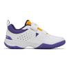 Li Ning All-Around King V Junior Прочные дышащие кроссовки для бадминтона Детские туфли Белые Фиолетовые AYTT010-2