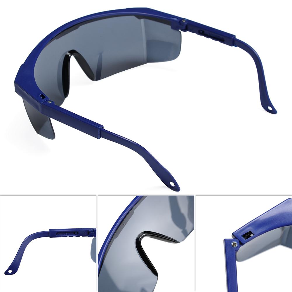 Paint Industry Curing Lab Clear Lens UV Protection Glasses Adjustable Safety Goggles