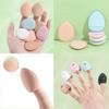 5Pcs Finger Powder Puff Air Cushion Mini Concealer Fingertip Small Slipper Powder Puff Thumb Small Sponge Setting Powder Puff