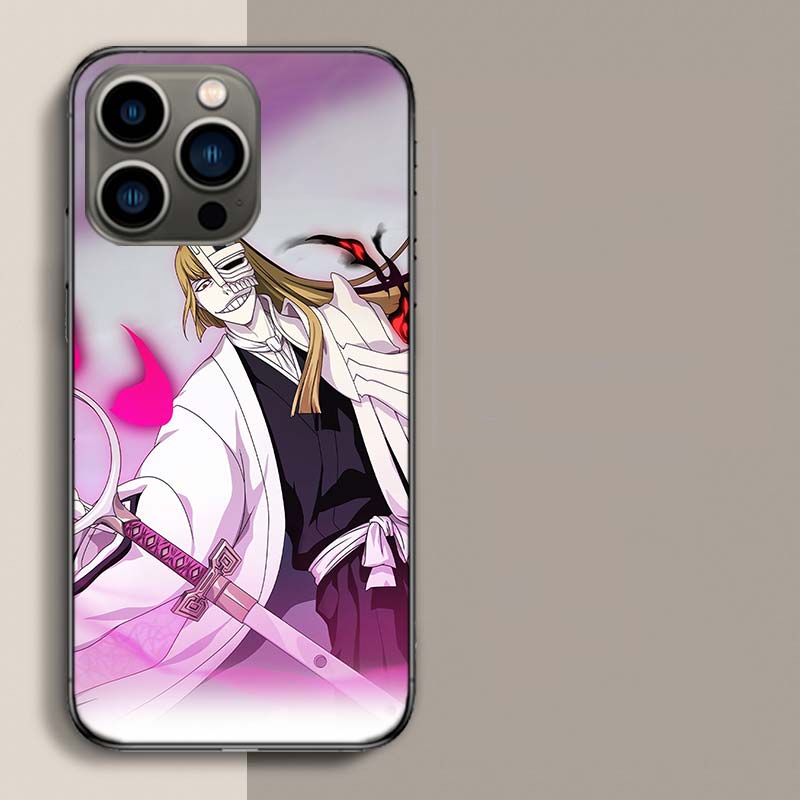 Чехол для телефона Bleach Синдзи Хирако Для Iphone 17 Air 15 Pro 14 Plus 16 Pro Max 17E 16E 12 13 Mini 11 Чехол Милый Fundas
