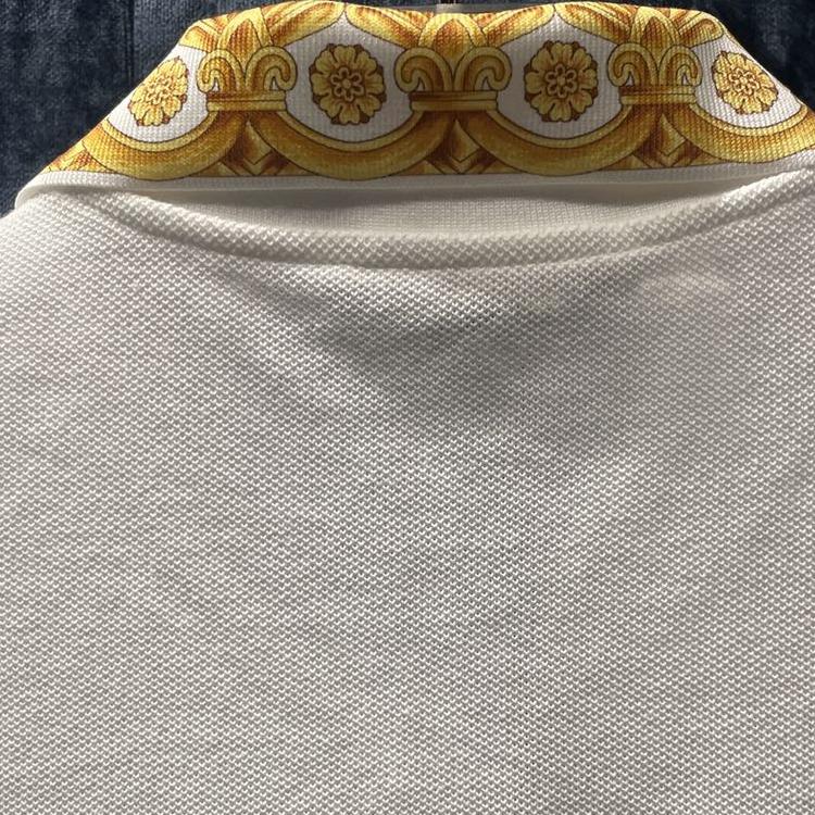 Versace cotton polo shirt 1012260-1A10242-2W110